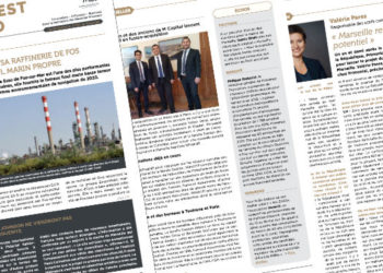 A la Une du Digest Hebdo 98 : Esso mise sur Fos-sur-Mer pour développer la production du fioul maritime propre