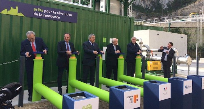 La nouvelle unité de production de biométhane de Sormiou a été inaugurée ce mardi 2 avril (Photo RM)