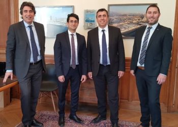 De g. à d : Nicolas Swaton, Yohann Derai, Bertrand Swaton et Benjamin Walliman