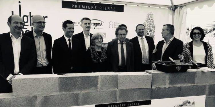 L’agence Cible Publicité organise la Première Pierre de la tour Higher Roch