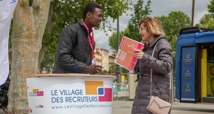 Plus de 2 500 visiteurs au Village des Recruteurs d’Aix-en-Provence