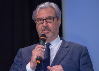 Patrick Boré en meeting à Marseille lundi 6 mai (Photo JY Delattre/Gomet').