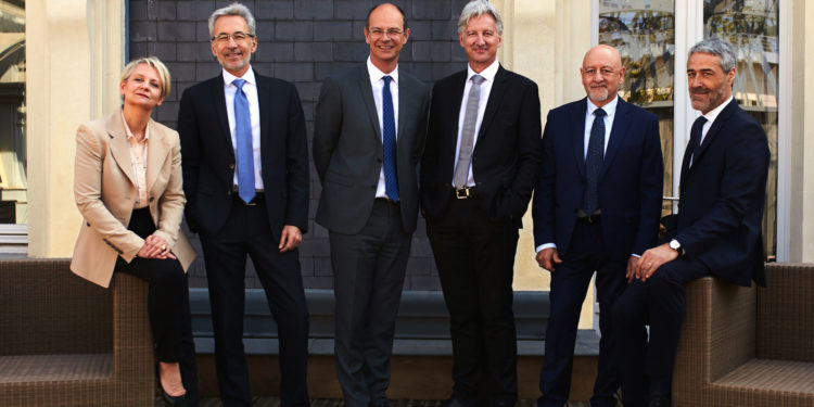 Le comité exécutif de la Caisse d'épargne Cepac (Crédit photo Pascal Magat)