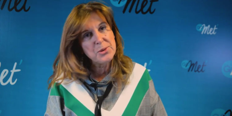 Christine Juste d'EELV Marseille (archives Gomet').
