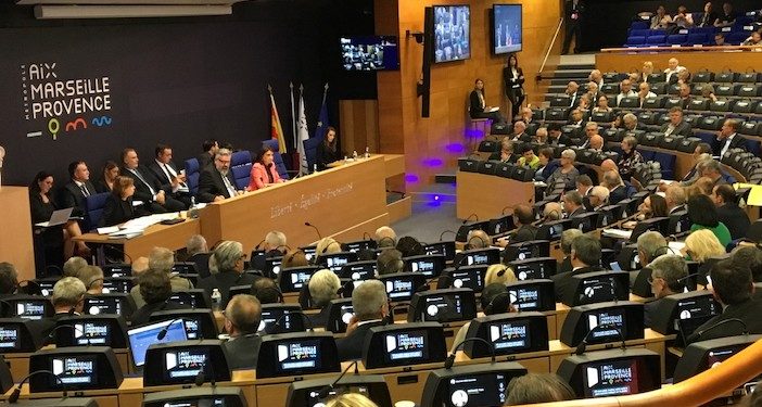 Dés l'ouverture du conseil métropolitain, Martine Vassal a annoncé qu'elle ne voterait plus aucun document stratégique