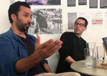 Baptiste Lanaspèze au premier plan (Photo crédit CA).