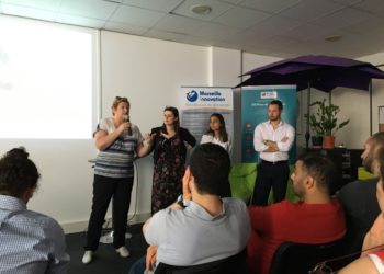 Christine Cerrato, responsable de Paca Emergence, a présenté le fonds aux startups de Marseille Innovation