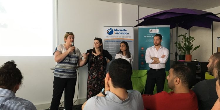 Christine Cerrato, responsable de Paca Emergence, a présenté le fonds aux startups de Marseille Innovation