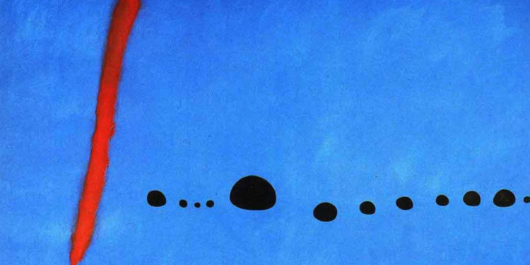 Bleu II de Miro (Crédit DR)