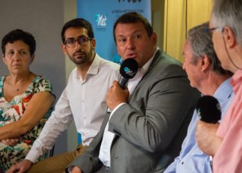 Hervé Martel, le président du pot de Marseille (Photo ML/Gomet').