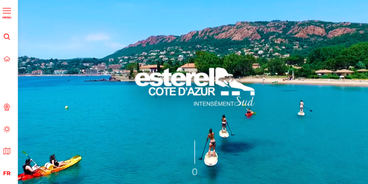 Un nouveau site pour Esterel Côte d’Azur, avec moteur de suggestions et carte interactive