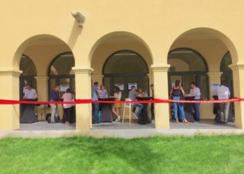 Le Cloître, un lieu aussi pour les rencontres et de conventions d'affaires (Photo CA).