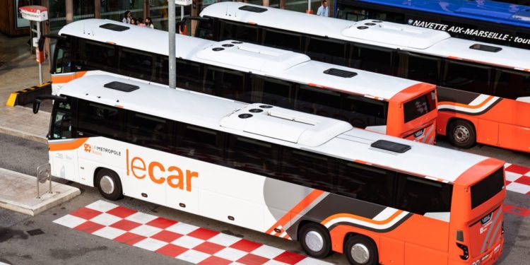 La Métropole mise beaucoup sur la création du réseau de lignes de car pour relier les grandes villes du territoire (Crédit DR)