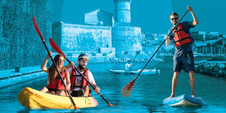 Du 3 au 4 août découvrez Marseille en kayak ou en paddle