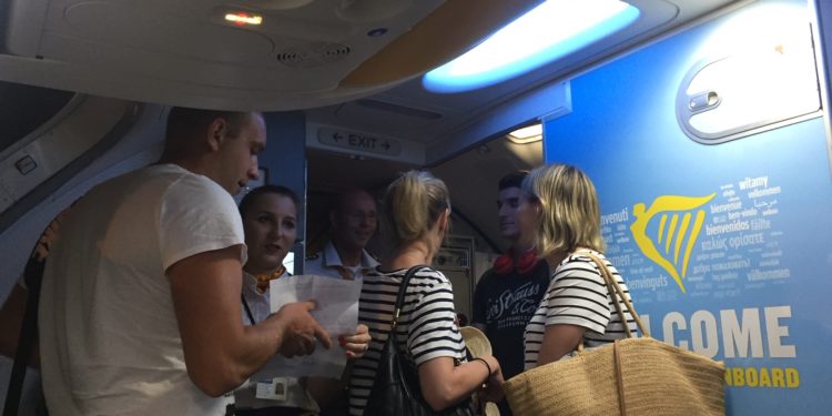 Ryanair accueil passager