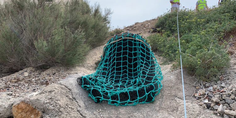 filet pour retenir les déchets Marseille