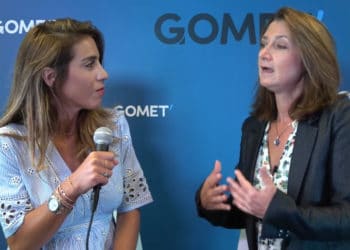 Anne-Laurence Petel dans le studio de Gomet' jeudi 19 septembre 2019.