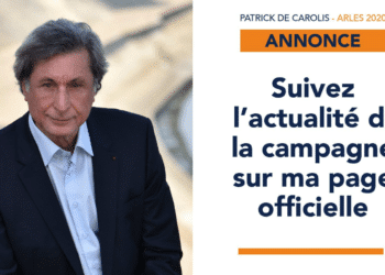 Patrick de Carolis a annoncé sa candidature sur les réseaux sociaux. (Crédit : capture d'écran Facebook)