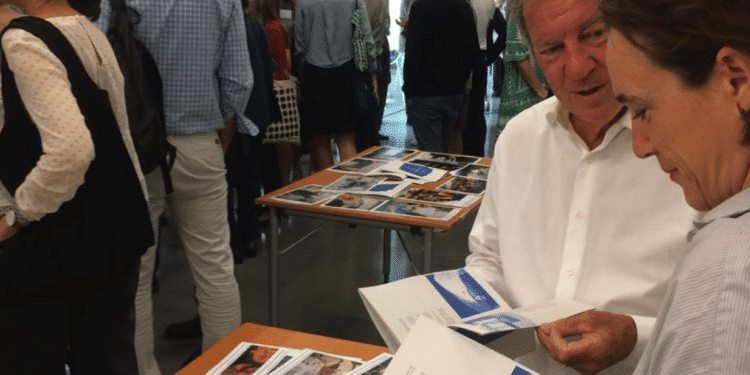 Les proches et amis de Christian Carassou-Mailan se sont retrouvés au Frac samedi 1' septembre 2019 (Crédit photo : CA)