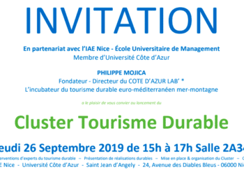 Cluster Tourisme Durable