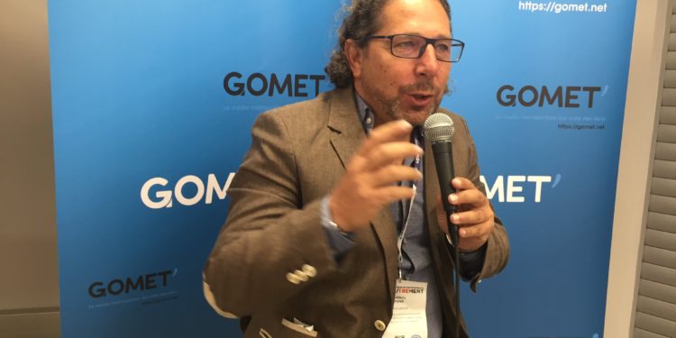 Frédéric Pons, le P-dg d'Hopps Group, au micro de Gomet'