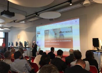 Sabrina Agresti Roubache est la marraine de la deuxième promotion d'Entrepreneurs dans la ville. (Crédit : Gomet')