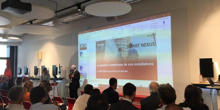 Sabrina Agresti Roubache est la marraine de la deuxième promotion d'Entrepreneurs dans la ville. (Crédit : Gomet')