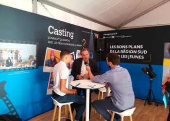 Stand de la Région Sud à la Foire de Marseille : le cinéma à l’honneur