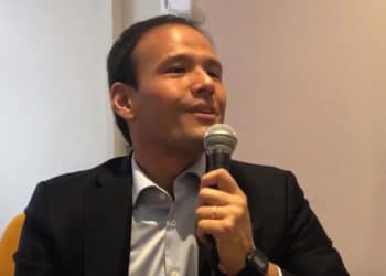 Cédric O vendredi 18 octobre 2019 au micro de Gomet'. (Crédit Camilia Elfkir).