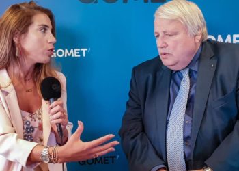 François Bernardini interrogé par marion Piscione dans le studio de Gomet' (Crédit photo : JY Delattre).