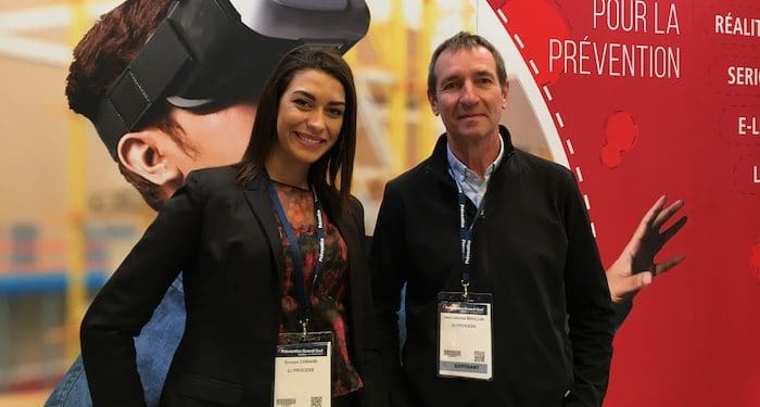 Jean-Michel Boullai, directeur général de 2J Process, et Soraya Chraibi, chargé de marketing