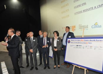 Les croisiéristes s'engagent à réduire la pollution à Marseille (Crédit DR)