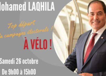 Le député Mohamed Laqhila (Modem) lance sa campagne aixoise à vélo