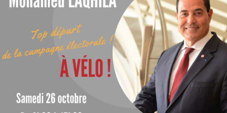 Le député Mohamed Laqhila (Modem) lance sa campagne aixoise à vélo