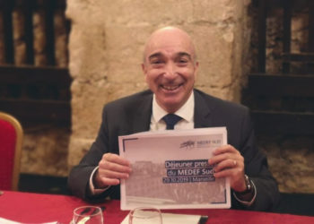 Yvon Grosso, le président du Medef Sud