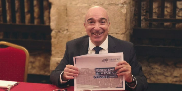 Yvon Grosso, le président du Medef Sud