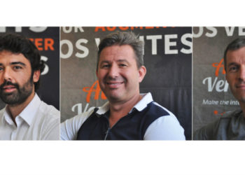 De gauche à droite : Tom Brami, Olivier Mouillet et Laurent Abisset. Les trois fondateurs d'Avis Vérifiés (Crédit DR)