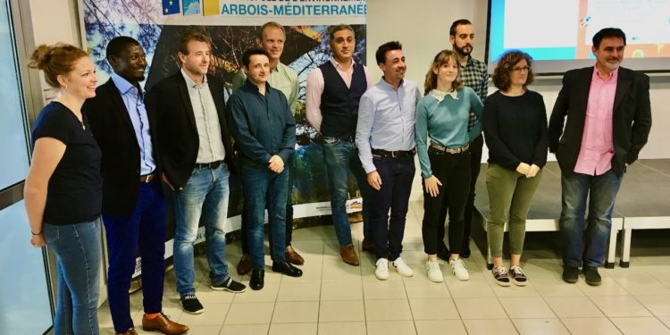 Les nouveaux entrants de la pépinière CleanTech de l'Arbois (Photo CA).