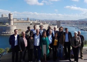 lancement de campagne des écologistes (crédit : archives Gomet')