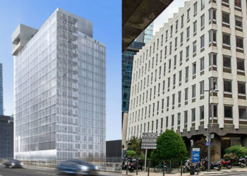 CMA CGM commence la déconstruction de son immeuble Le Mirabeau (Crédit HW)