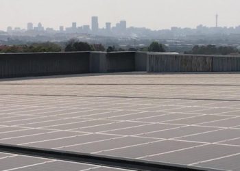 Les panneaux solaires de Cap Vert Energie installés en Afrique du Sud (Crédit CVE)