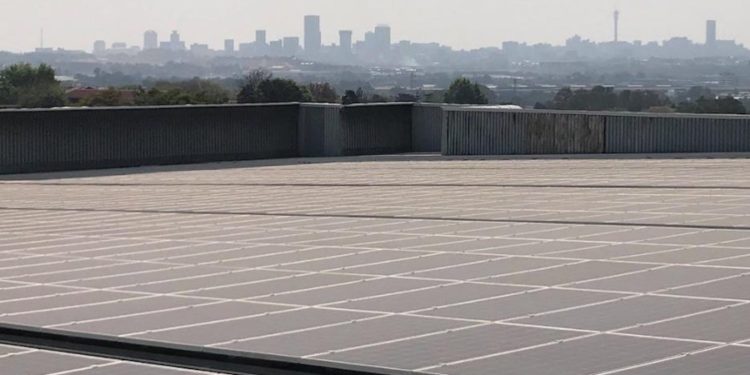 Les panneaux solaires de Cap Vert Energie installés en Afrique du Sud (Crédit CVE)