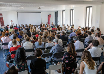 Le Cloître accueille régulièrement des acteurs économiques du territoire (crédit : le Cloître DR)