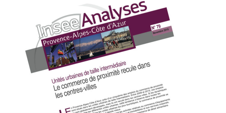 Le commerce de proximité recule dans le centre des villes moyennes