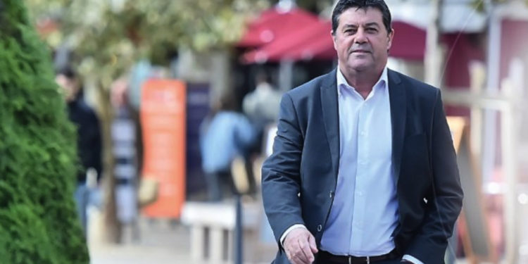 Jean-Marc Perrin candidat à Aix (Capture Twitter)