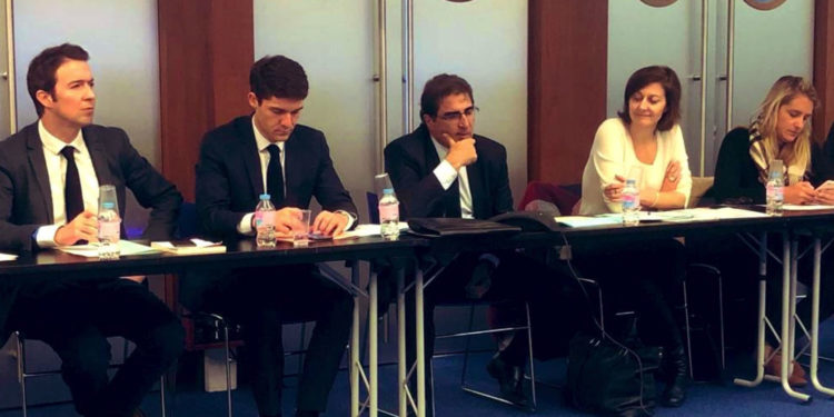 Christian Jacob mercredi avant la réunion Vassal Gilles mercredi 13 novembre à l'occaion d'une réunion de cadres de LR (@ChJacob77).