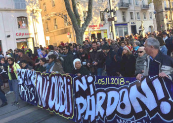 Manifestation contre le mal logement à marseille