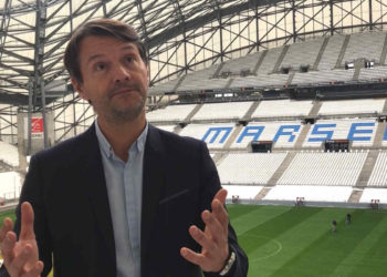 Pierre Clément à l'Orange Vélodrome