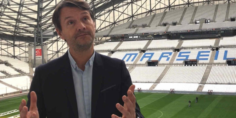 Pierre Clément à l'Orange Vélodrome