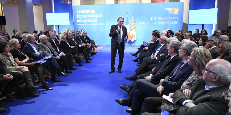 A mi-mandat, Renaud Muselier présente le bilan de l’action économique de la Région Sud